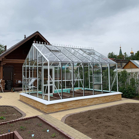 Теплица botanik maximum под стекло | 3,6х3,2 м.